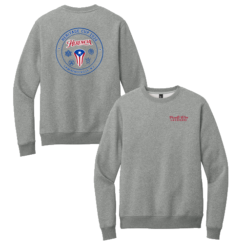 [HIDE] HERITAGE CUP Crewneck Sweatshirt -- Heathered Steel