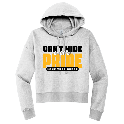 District Women's V.I.T. Fleece Hoodie -- Light Heather Grey