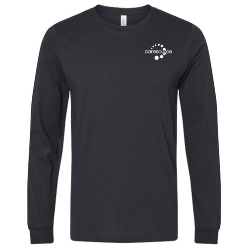 Bella Canvas Unisex Jersey Longsleeve Tee -- Vintage Black