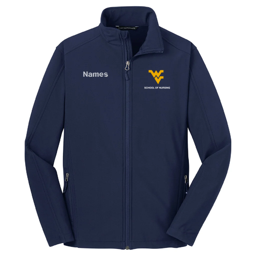 Port Authority Tall Core Soft Shell Jacket -- Dress Blue Navy