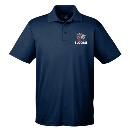 Harriton Polytech Polo -- Navy