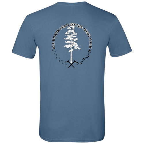 Gildan SoftStyle T-Shirt -- Indigo Blue