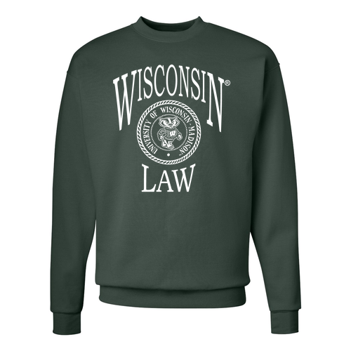 Hanes EcoSmart Crewneck Sweatshirt -- Deep Forest