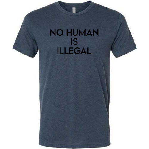 Mens/Unisex Next Level Soft Fitted Triblend Tee -- Legion Blue, No Human