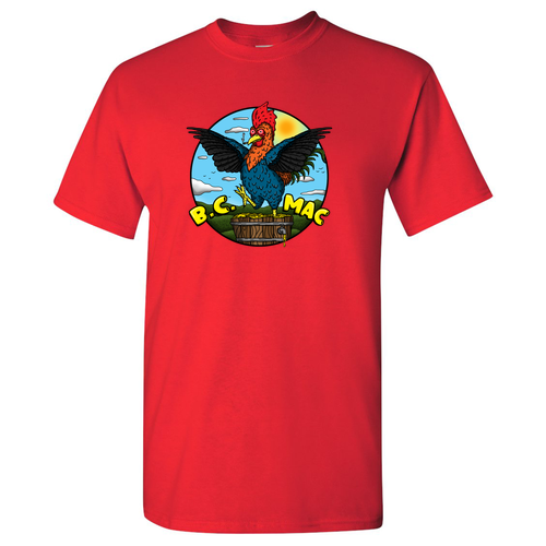 Gildan Heavy Cotton Basic T-Shirt -- Red