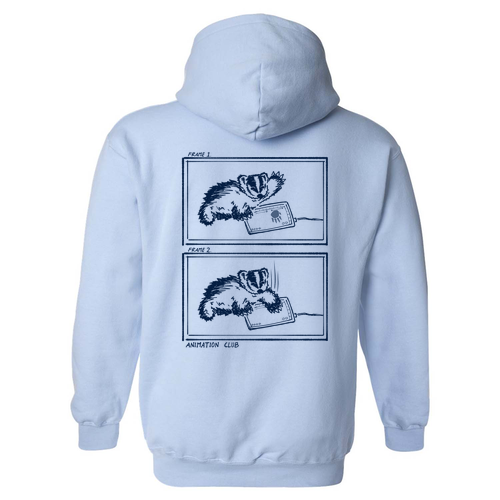 Gildan Heavy Blend Hooded Sweatshirt -- Light Blue