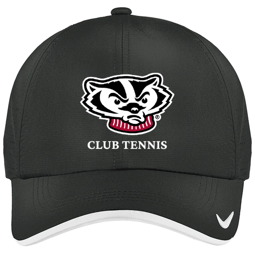 Nike Dri-Fit Perforated Performance Cap -- Black / White