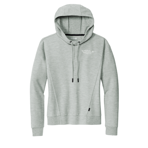 Ogio Ladies Revive Hoodie -- Light Heather Grey