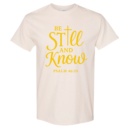 Gildan Heavy Cotton Basic T-Shirt -- Natural