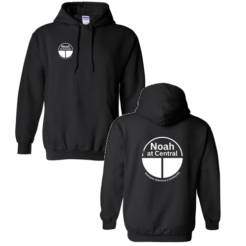 Gildan Heavy Blend Hooded Sweatshirt -- Black