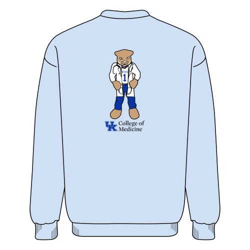 Gildan Heavy Blend Crew Neck Sweatshirt -- Light Blue