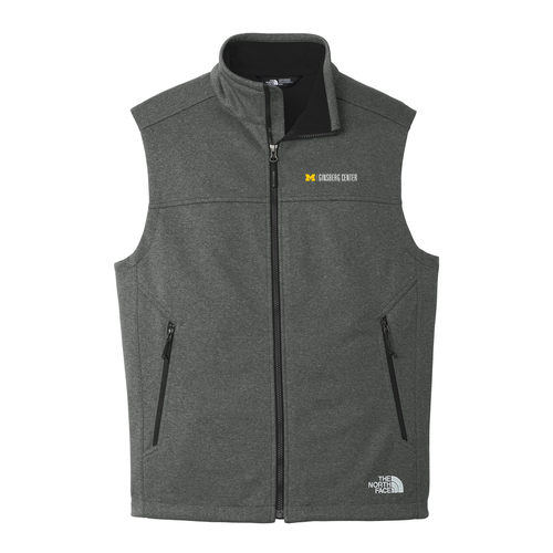 Mens/Unisex The North Face Ridgewall Soft Shell Vest -- Dark Grey Heather