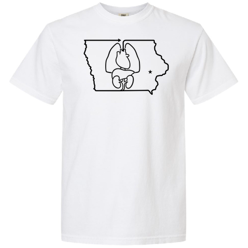 Comfort Colors Unisex Garment-Dyed Heavyweight T-Shirt -- White