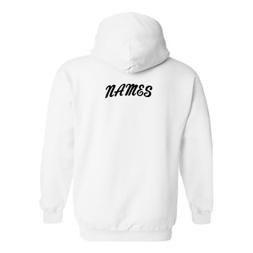 Gildan Heavy Blend Hooded Sweatshirt -- White