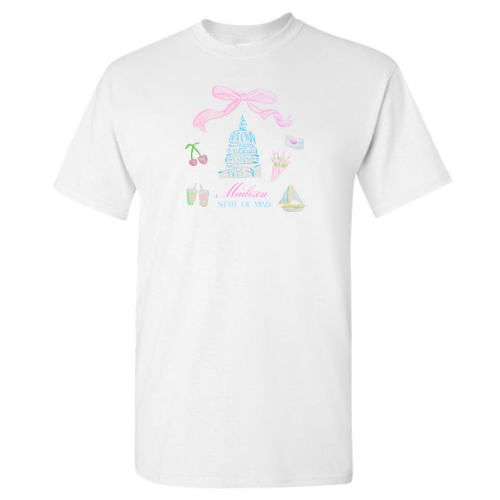 Gildan Heavy Cotton Basic T-Shirt -- White