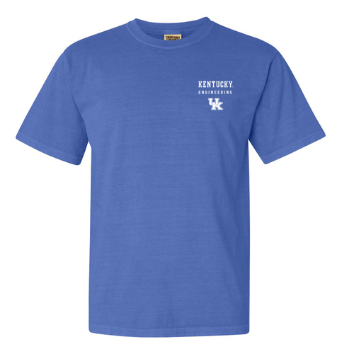 Comfort Colors Ringspun Garment Dyed T Shirt -- Flo Blue