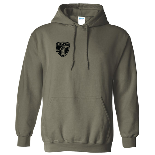 Gildan Heavy Blend Hooded Sweatshirt -- Military Green