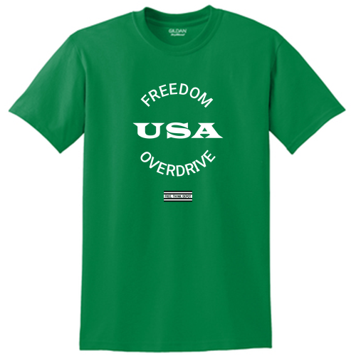 Freedom Overdrive T-Shirt -- Kelly Green