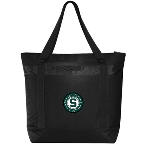 Large Tote Cooler -- Black/ Black