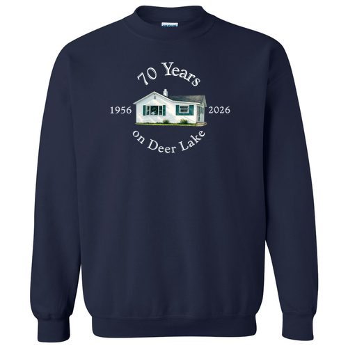 Gildan Heavy Blend Crew Neck Sweatshirt -- Navy