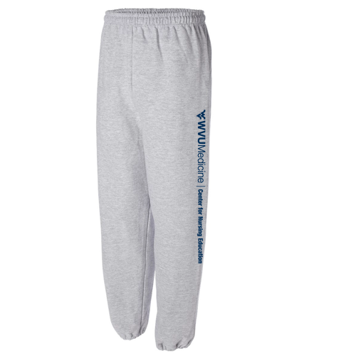 Gildan Elastic Bottom Sweatpants -- Sport Grey
