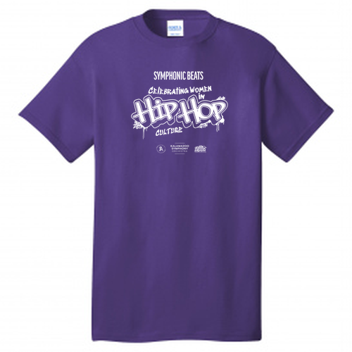 Port and Company 5.4 oz Cotton T-Shirt -- Team Purple