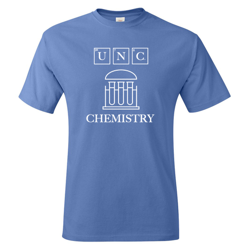 Hanes Authentic Short Sleeve T-Shirt -- Carolina Blue --Test Tube