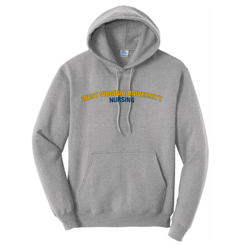 Port and Company Core Fleece Pullover Hooded Sweatshirt -- Athletic Heather