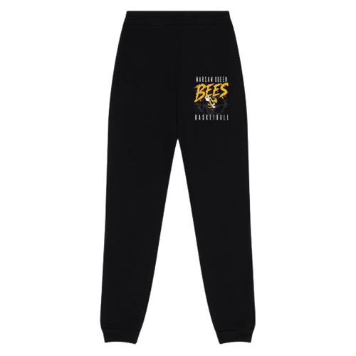 Queen Bees BELLA + CANVAS Youth Sponge Fleece Sweatpants -- Black