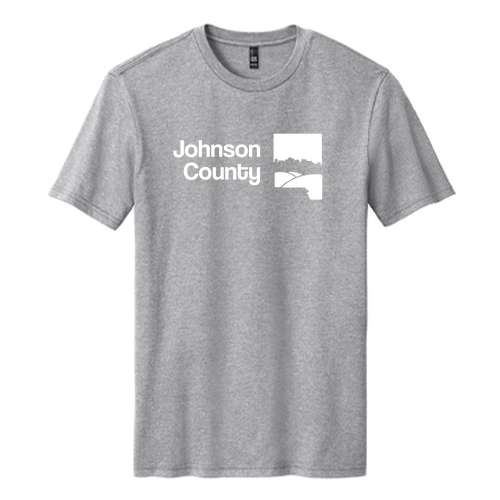 District Made Mens Perfect Blend Tee -- Light Heather Grey