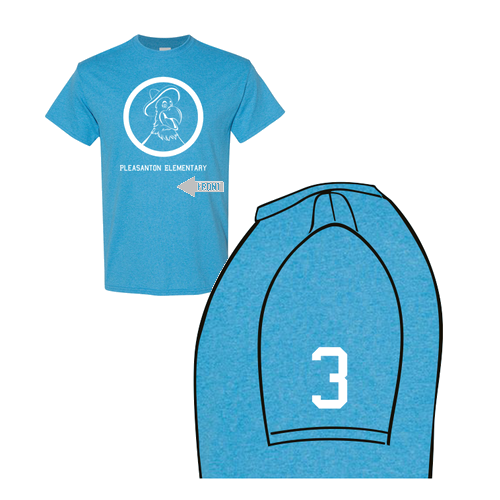 Mills and Brister 3rd Grade Class Heather Sapphire- Adult Size