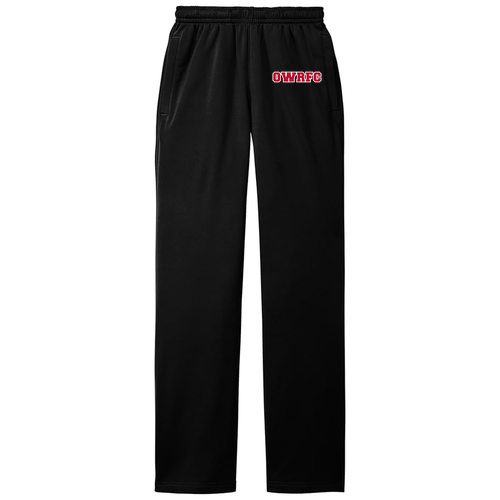 Sport-Tek Sport-Wick Fleece Pant -- Black