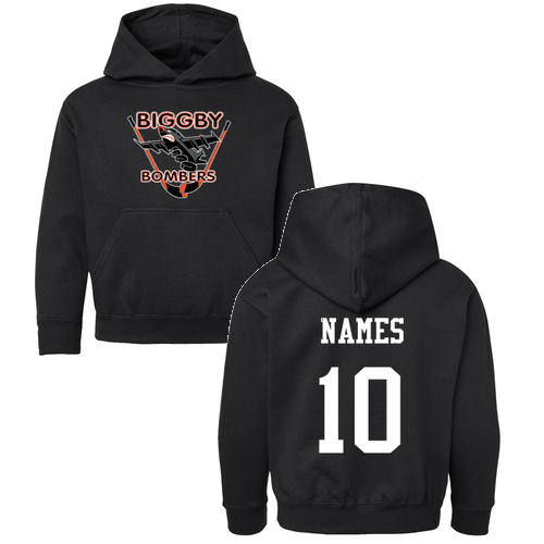 Youth Pullover Fleece Hoodie -- Black