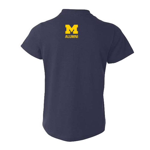 Youth Bella Canvas Soft Fitted Jersey T-Shirt -- Navy