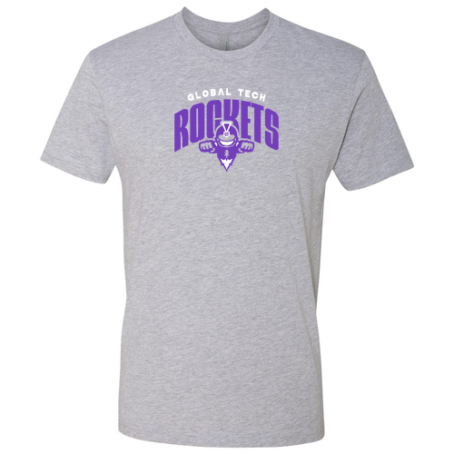 Mens/Unisex Next Level Apparel Cotton Tee -- Heather Grey