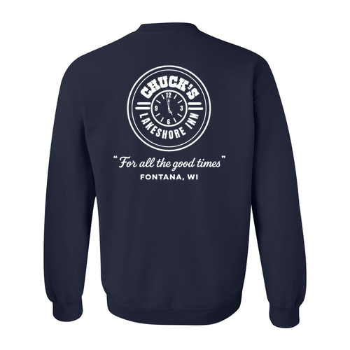 Gildan Heavy Blend Navy Crew Neck Sweatshirt