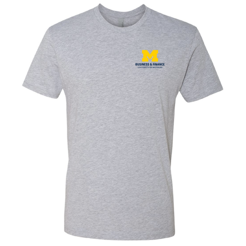 Mens/Unisex Next Level Soft Fitted Short Sleeve Tee -- Heather Grey