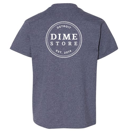 Gildan Heavy Cotton Basic Youth T-Shirt -- Dark Heather