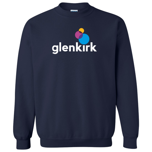 Gildan Heavy Blend Crew Neck Sweatshirt -- Navy