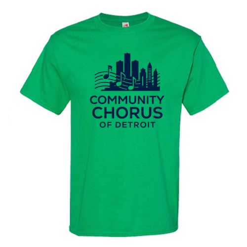 Hanes Essential ComfortSoft Short Sleeve Tee -- Kelly Green