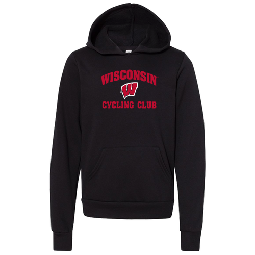 BELLA + CANVAS Sponge Fleece Hoodie -- Black