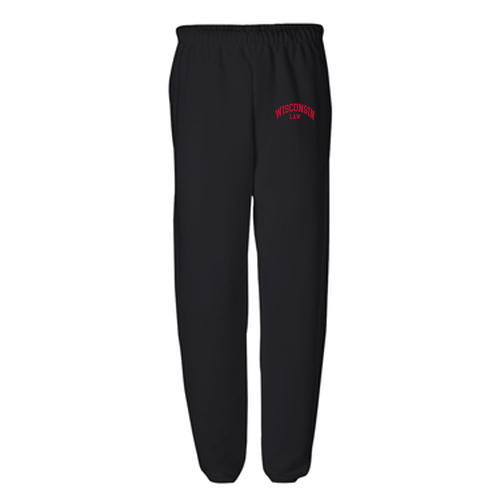 Jerzees Elastic Bottom Sweatpants -- Black