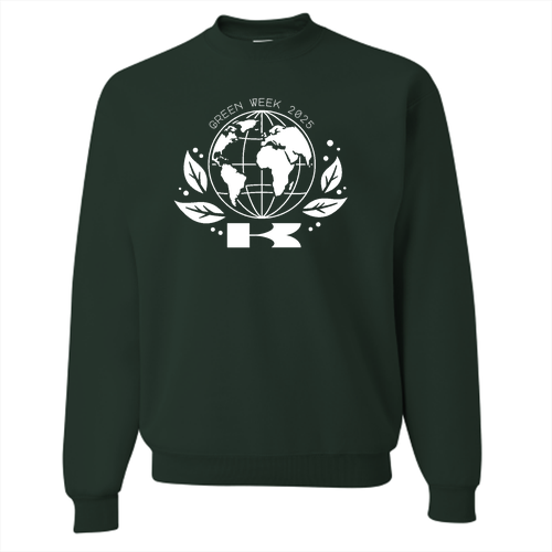NuBlend Fleece Crew -- Forest Green