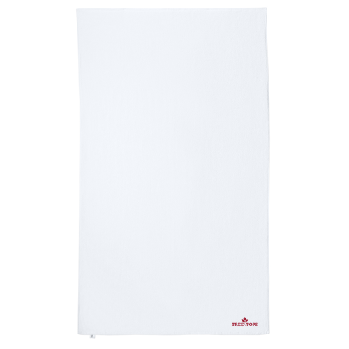 White Beach Towel