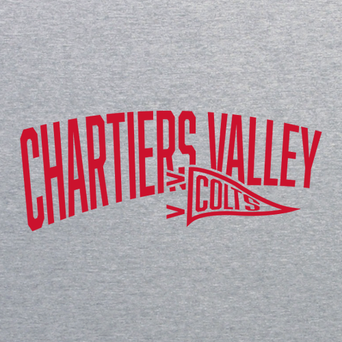 Youth CV Pennant Crewneck -- Sport Grey