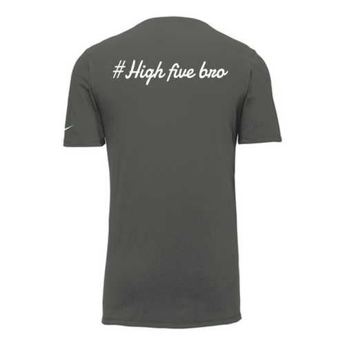 Nike Dri-FIT Cotton / Poly Tee -- Anthracite