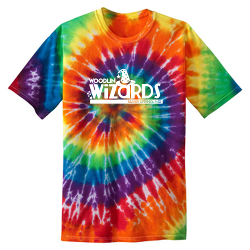 Youth Port and Company Tie Dye Tee -- Rainbow