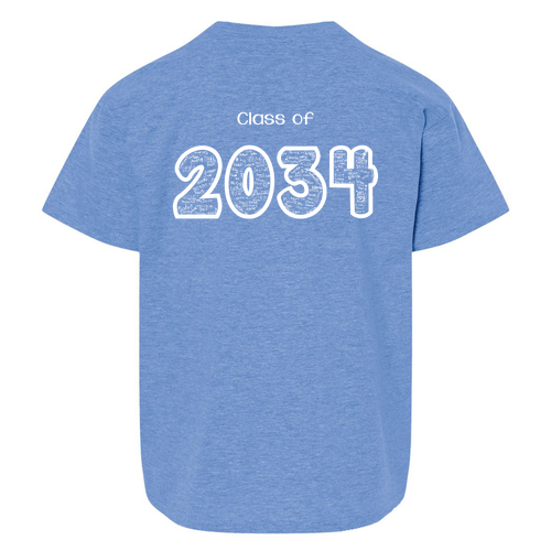 Youth Gildan Softstyle T-Shirt -- Heather Royal