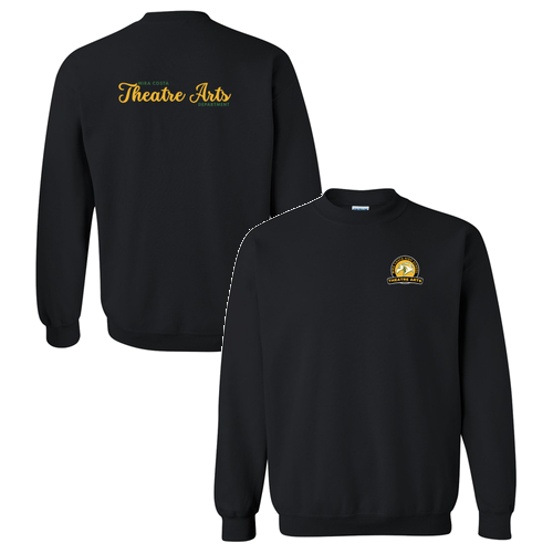 Gildan Heavy Blend Crew Neck Sweatshirt -- Black