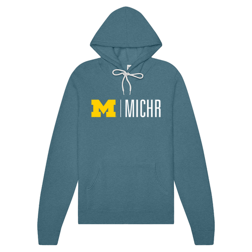 Bella Canvas Soft Sponge Fleece Hoodie -- Heather Deep Teal